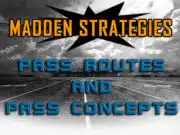 Pass Routes and Pass Concepts madden strategies pass routes pass concepts