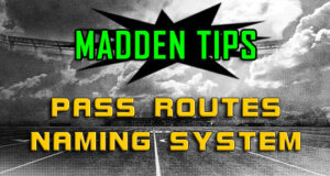 madden pass routes naming system