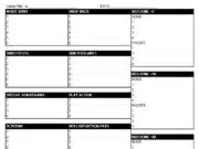Advanced Blank Offensive Play Call Sheet advanced callsheet