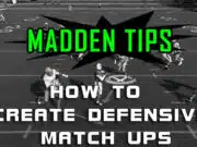 How To Create Defensive Match Ups madden tips how create defensive matchups