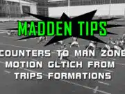 Counters To Man Zone Motion Glitch From Trips Formations counter to motion glitch trips formations