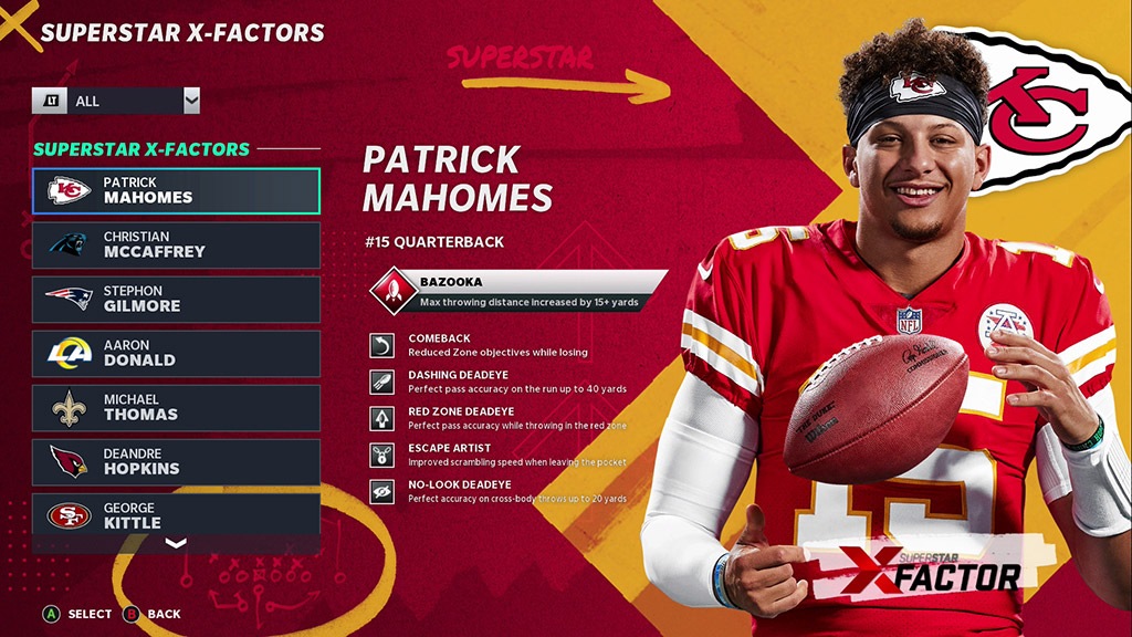 X-Factors Abilities List and How to Use X-Factors - Madden NFL 20