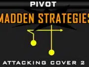 Passing Route Combo Pivot: Attacking Cover 2 Coverage madden strategies passing concept pivot cover 2