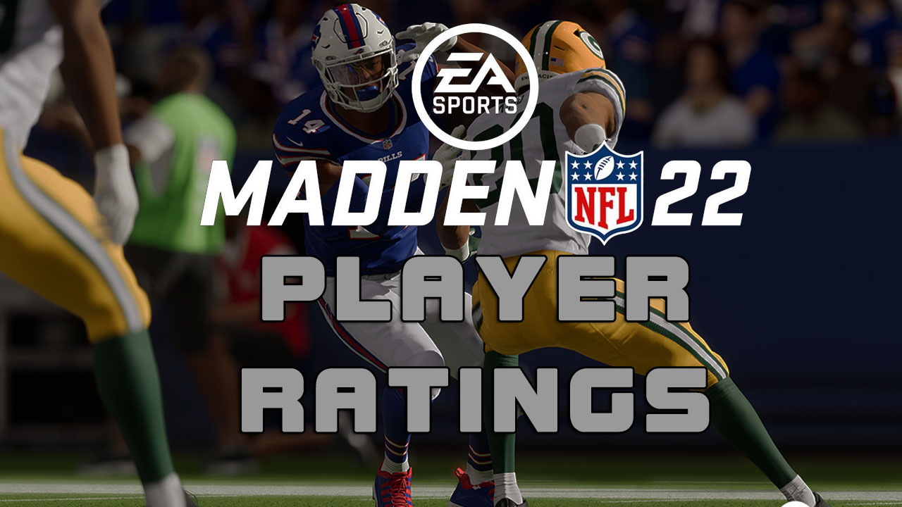 Madden 22 ratings list with of top five players at every position