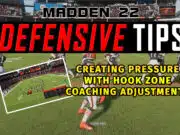 Creating Pressure With Hook Zone Coach Adjustments madden 22 defensive tips creating pressure with hook zones caoching adjustments 1