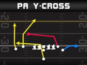 man beater singleback wing flex pa y cross madden tips play diagram