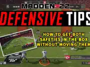 Get Both Safeties In The Box – Madden Tips madden 22 defensive tips how to get both safeties in thebox without moving them