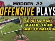 3 Man Press Beaters From Same Formation madden 22 tips offensive plays 3 man press beaters from same formation