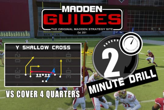 gun spread y flex – y cross vs cover 4 quarters 2 minute drill youtube thumb