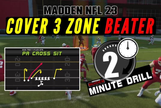 cover 3 zone beater gun trey y flex str pa cross madden 23 thumb