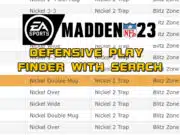 Madden NFL 23 Defensive Play Finder With Search madden nfl 23 defensive play finder with search