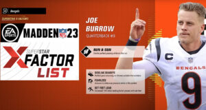 madden nfl 23 x factors list 1