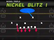 Nickel Triple – Nickel Blitz 1 3 man pass rush man zone combo coverage play diagram