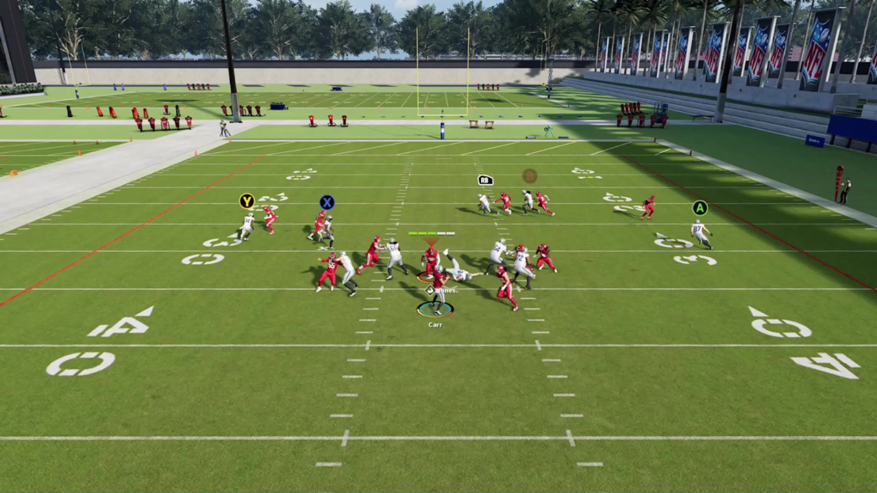 KC Chiefs DT Chris Jones' rating in Madden 24 NFL video game