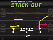 pistol double stack stack out play diagram