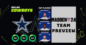 dallas cowboys team preview madden 24