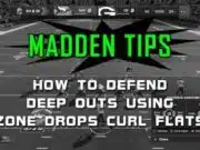 Madden Tips: How To Defend Deep Outs Using Zone Drops Curl Flats Madden Tips: How To Defend Deep Outs Using Zone Drops Curl Flats