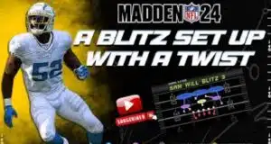 A Madden 24 Blitz Set Up With A Twist From The Nickel 3-3 Cub – Sam Will Blitz 3