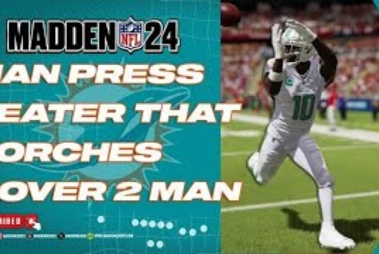Score Big in Madden 24: Best Plays for Defeating Man Press