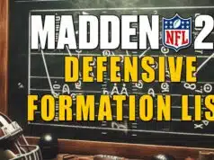 Madden 25 Defensive Formation Finder With Search madden 25 defensive formation list