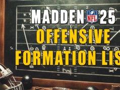 madden 25 play finder offensive formation list