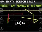 Gun Empty Sketch Stack – Post In Angle Slant