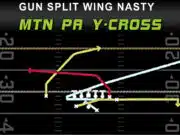 Gun Split Wing Nasty – Mtn PA Y-Cross gun split wing nasty mtn pa y cross in play diagram