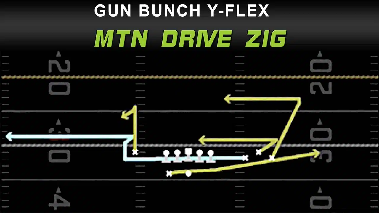 Gun Bunch Y-Flex - Mtn Drive Zig 2 Gun Bunch Y-Flex - Mtn Drive Zig 2