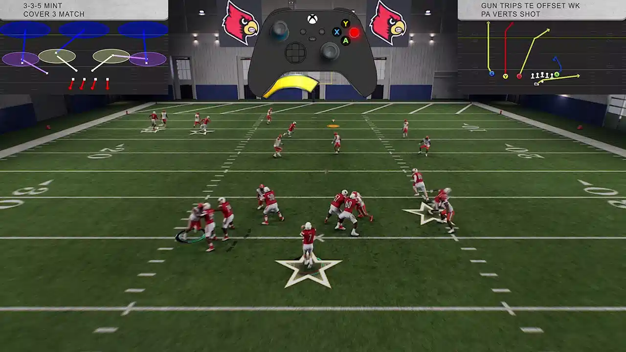 Gun Trips TE Offset Wk - PA Verts Shot 2 Gun Trips TE Offset Wk - PA Verts Shot 1