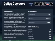 Dallas Cowboys Team Preview