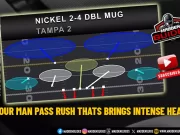 Four-Man Pass Rush: Nickel 2-4 Dbl Mug – Tampa 2