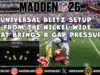 Universal Blitz Setup: From The Nickel Wide That Brings B Gap Pressure In Madden 26 Universal Blitz Setup