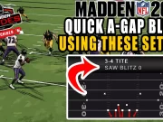 Quick A-Gap Blitz: 3-4 Tite Saw Blitz Zero Quick A-Gap Blitz: Dominate Madden 26 Defense