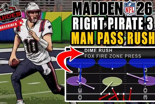 Right Pirate 3 Man: This Right Pirate 3 Man Pass Rush Hack Is Completely Broken! Right Pirate 3 Man: Top Secret Madden 26 Defensive Hacks