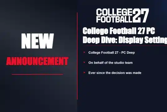 College Football 27 PC Deep Dive
