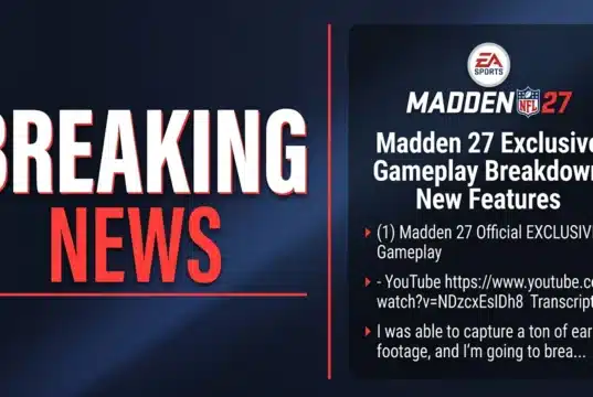 Madden NFL 27: Exclusive Gameplay Breakdown New Features Madden Tips | Madden Strategies | Madden Playbooks | Madden Ratings 1