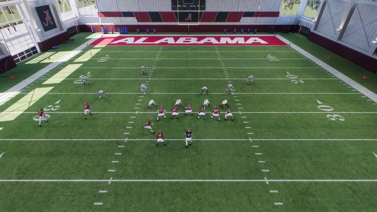 Gun Trio HB WK - Hens Jet HB Wheel 2 Receiver alignment and splits before the snap in Hens Jet HB Wheel
